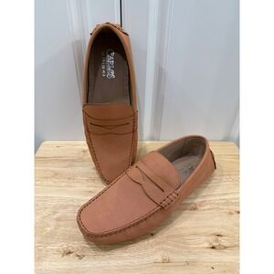 Carlos By Carlos Santana Men's 9.5 Ritchie Casual Slip On Leather Loafers